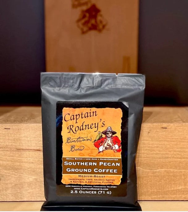 Captain Rodney's Southern Pecan Coffee-510 General Gifts-Simply Stylish Boutique-Simply Stylish Boutique | Women’s & Kid’s Fashion | Paducah, KY