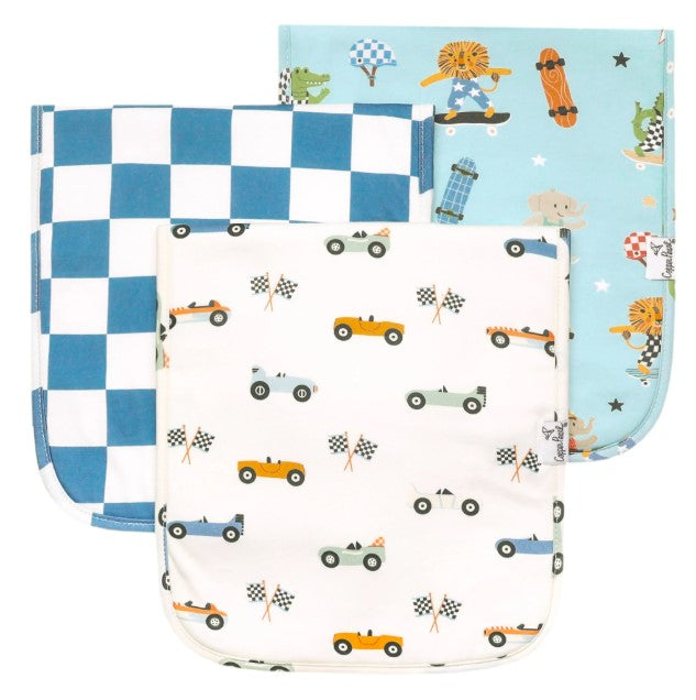Speedster Burp Cloths-520 Baby & Kids Gifts-Simply Stylish Boutique-Simply Stylish Boutique | Women’s & Kid’s Fashion | Paducah, KY