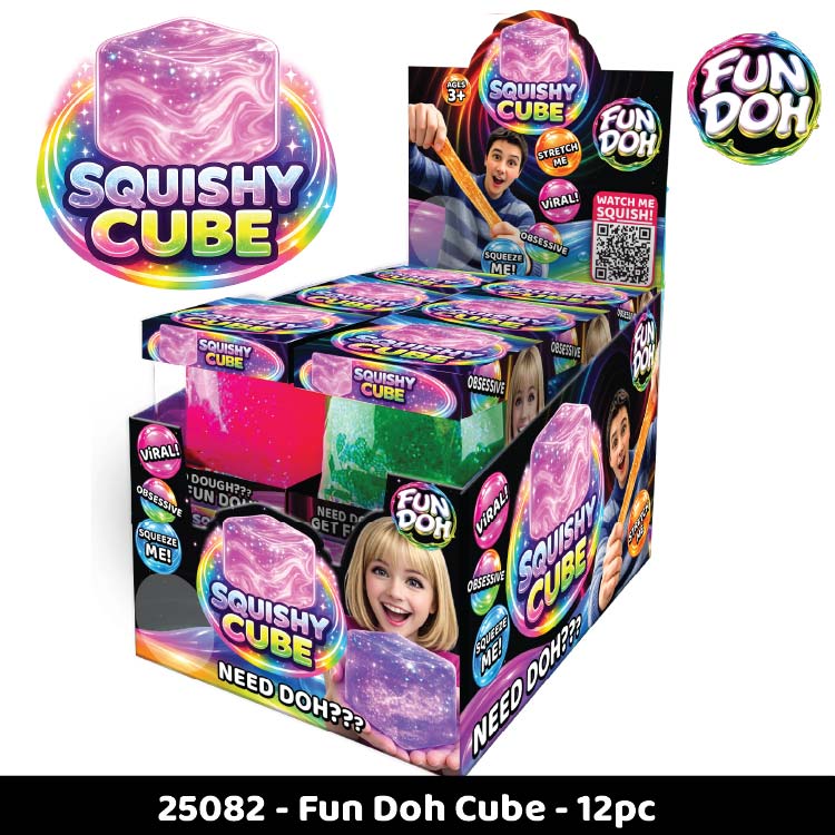 Fun Doh Squishy Cube