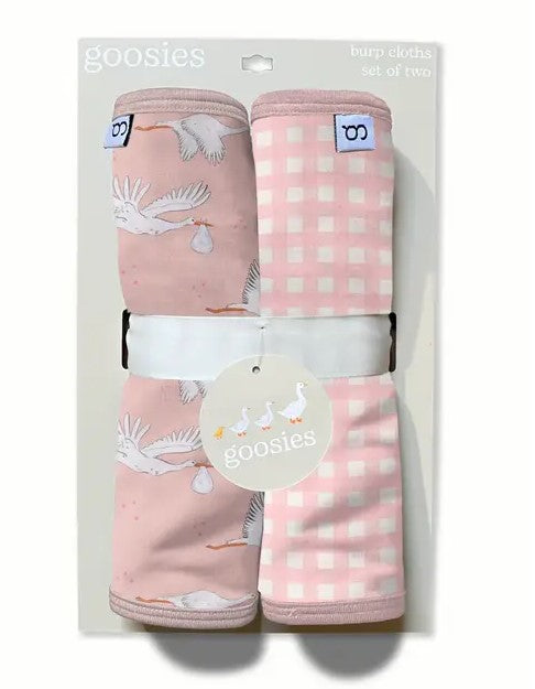 Stork Burp Cloth Set-520 Baby & Kids Gifts-Simply Stylish Boutique-Simply Stylish Boutique | Women’s & Kid’s Fashion | Paducah, KY