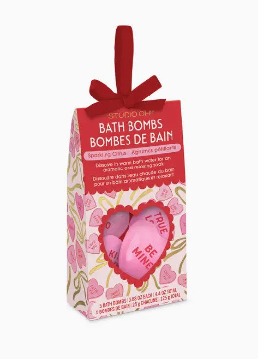 Sweet Candy Hearts Bath Bombs-510 General Gifts-Simply Stylish Boutique-Simply Stylish Boutique | Women’s & Kid’s Fashion | Paducah, KY