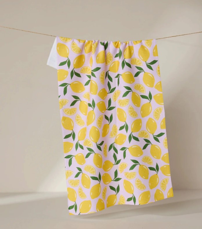 Sweet Lemon Tea Towel-510 General Gifts-Simply Stylish Boutique-Simply Stylish Boutique | Women’s & Kid’s Fashion | Paducah, KY