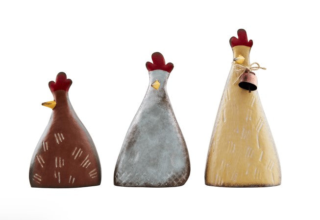 Tin Chicken Sitter Set-510 General Gifts-Simply Stylish Boutique-Simply Stylish Boutique | Women’s & Kid’s Fashion | Paducah, KY