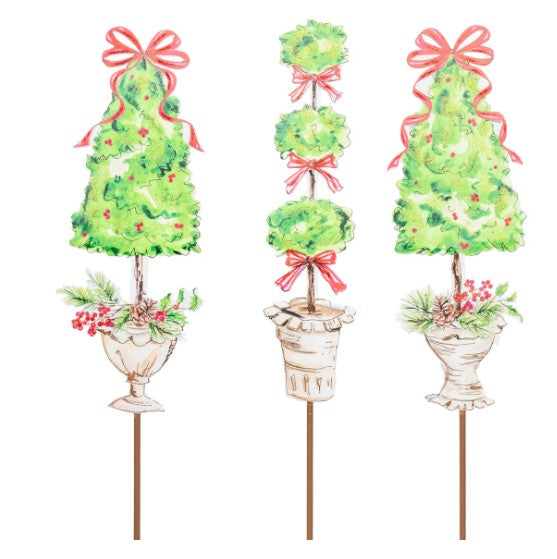 Traditional Pinecone Trees Stakes-540 Holiday/Seasonal-Simply Stylish Boutique-Simply Stylish Boutique | Women’s & Kid’s Fashion | Paducah, KY