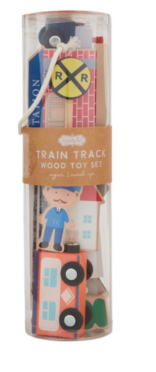 Train Wood Toy Set-520 Baby & Kids Gifts-Simply Stylish Boutique-Simply Stylish Boutique | Women’s & Kid’s Fashion | Paducah, KY