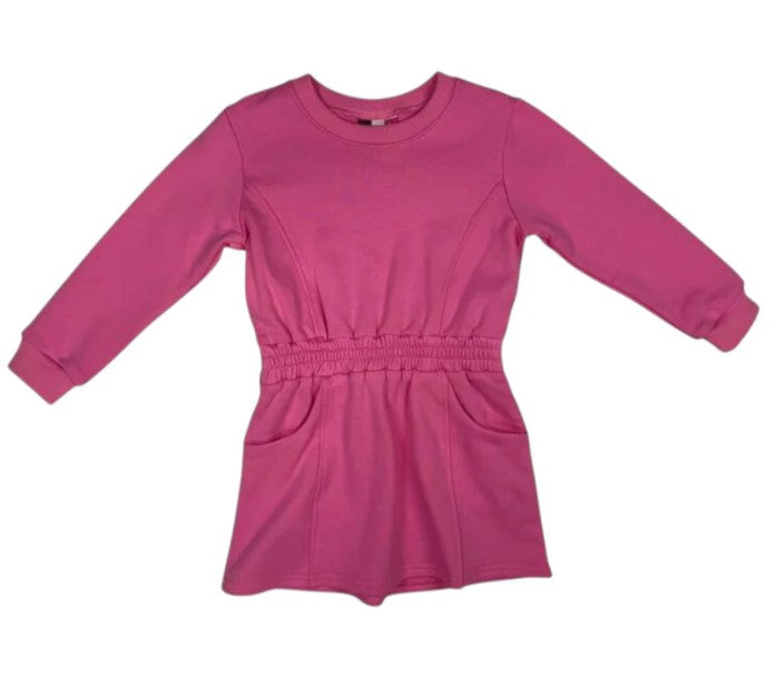 Girls Vivi Sweatshirt Dress-520 Baby & Kids Gifts-Simply Stylish Boutique-Simply Stylish Boutique | Women’s & Kid’s Fashion | Paducah, KY