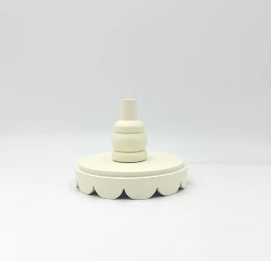 White Scalloped Topper Base-510 General Gifts-Simply Stylish boutique-Simply Stylish Boutique | Women’s & Kid’s Fashion | Paducah, KY