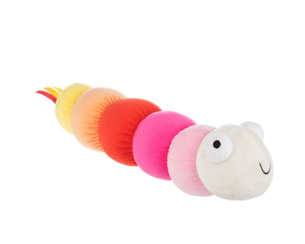 Wiggles Worm - Rattle & Squeaker