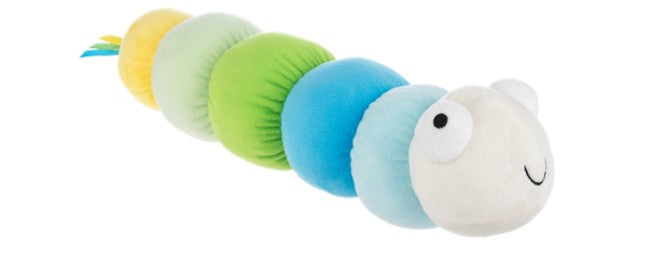 Wiggles Worm - Rattle & Squeaker