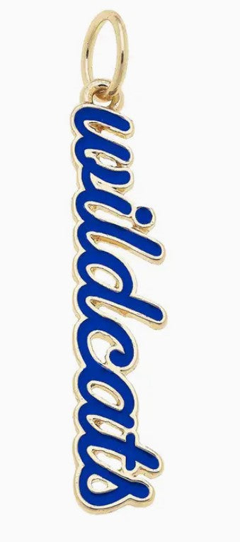 KY Wildcats Charm-410 Jewelry-Simply Stylish Boutique-Simply Stylish Boutique | Women’s & Kid’s Fashion | Paducah, KY