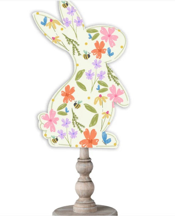 Wildflower Bunny Topper-510 General Gifts-Simply Stylish Boutique-Simply Stylish Boutique | Women’s & Kid’s Fashion | Paducah, KY