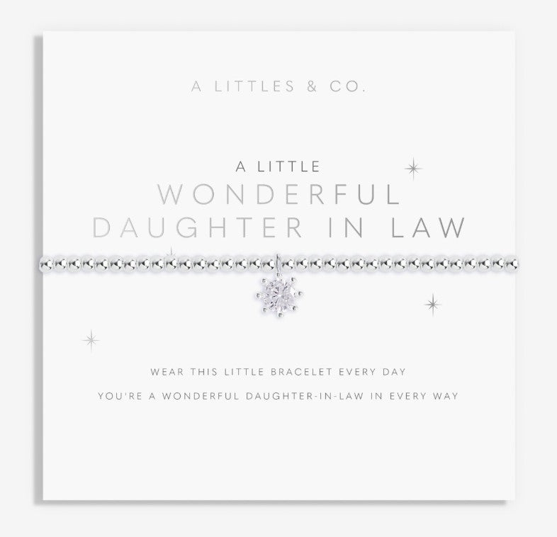 A little Wonderful Daughter In Law Bracelet-410 Jewelry-Simply Stylish Boutique-Simply Stylish Boutique | Women’s & Kid’s Fashion | Paducah, KY