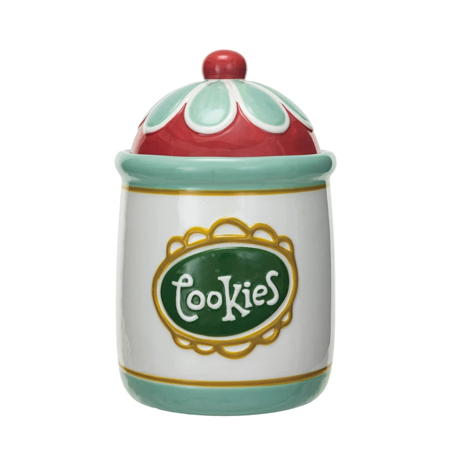 Christmas Cookie Jar-540 Holiday/Seasonal-Creativeco-op-Simply Stylish Boutique | Women’s & Kid’s Fashion | Paducah, KY