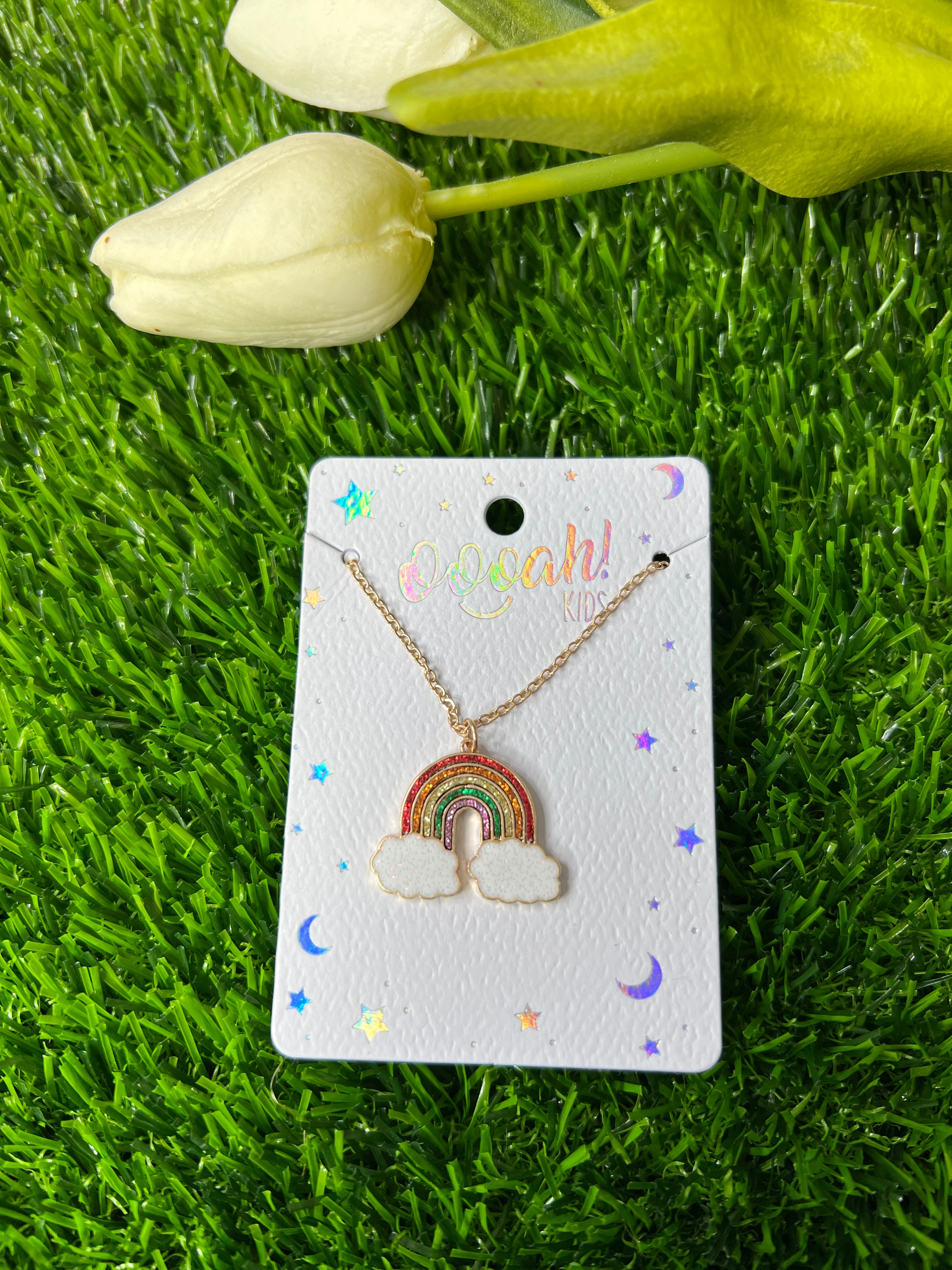 Kids Rainbow Necklace-520 Baby & Kids Gifts-Judson & Company-Simply Stylish Boutique | Women’s & Kid’s Fashion | Paducah, KY