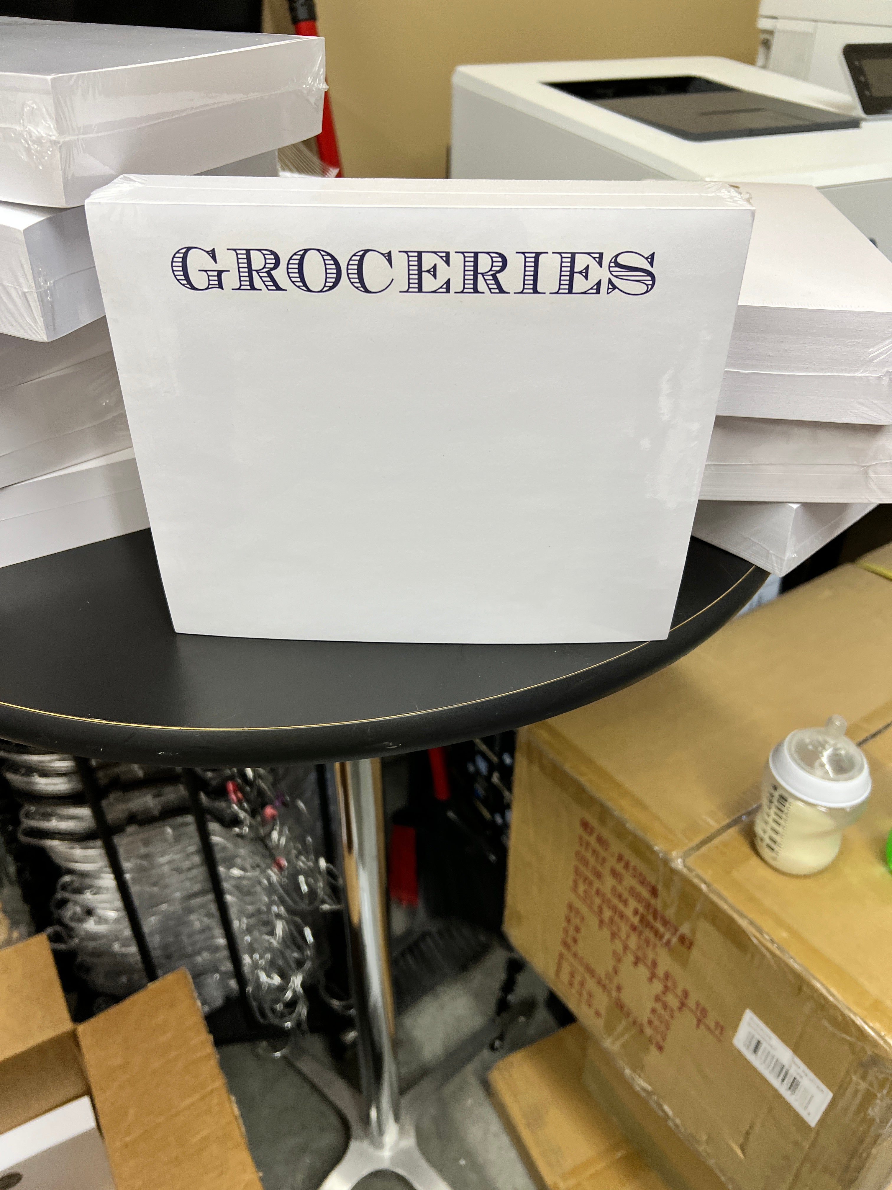 Groceries Notepad-510 General Gifts-Simply Stylish Boutique-Simply Stylish Boutique | Women’s & Kid’s Fashion | Paducah, KY