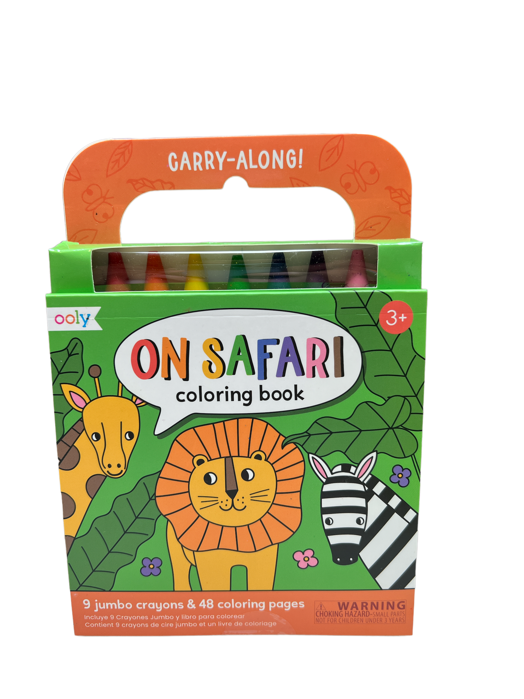 Carry Along Crayon & Coloring Book - On Safari-520 Baby & Kids Gifts-Simply Stylish Boutique-Simply Stylish Boutique | Women’s & Kid’s Fashion | Paducah, KY