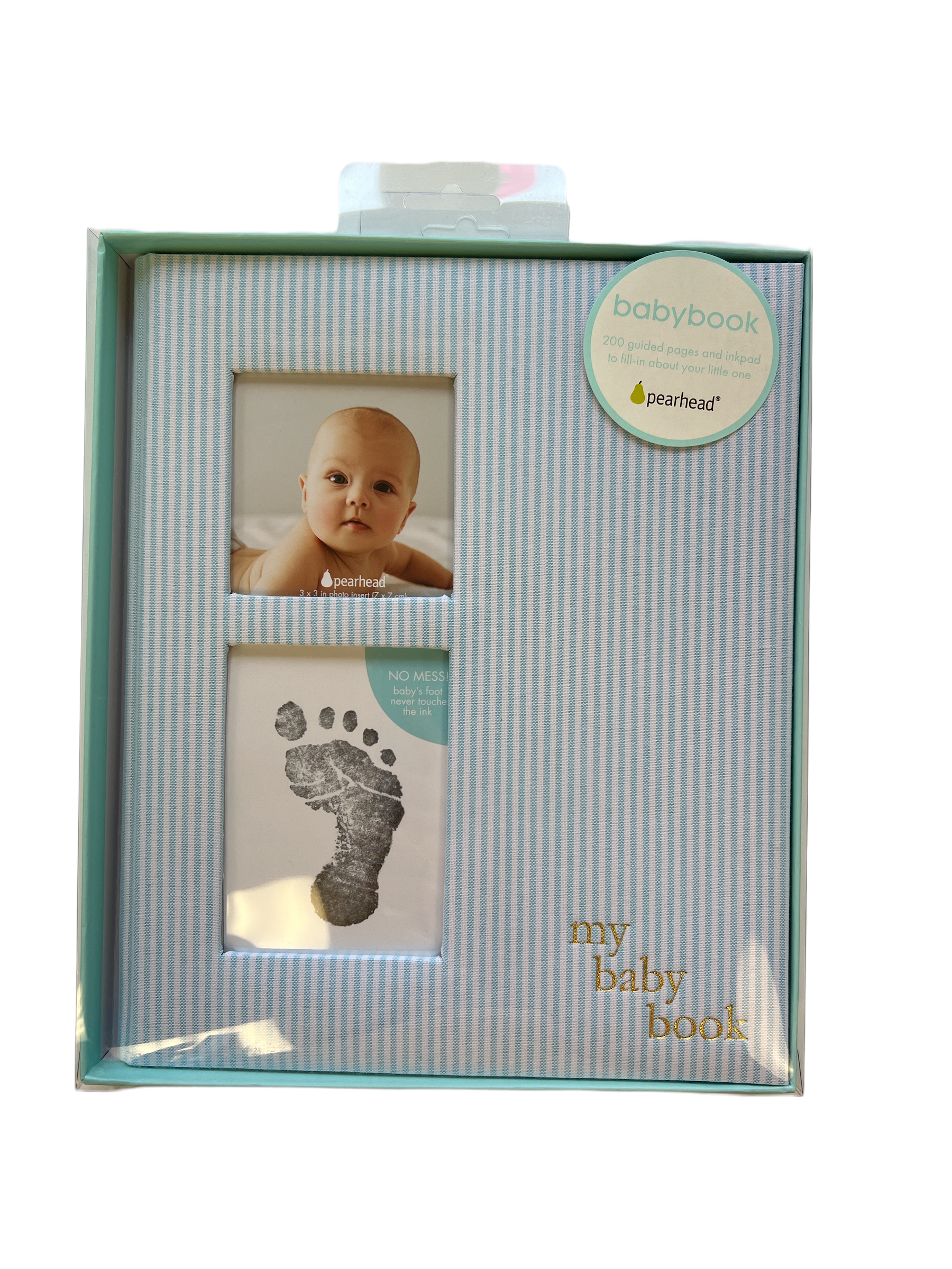 Seersucker Baby Book -Blue-520 Baby & Kids Gifts-Simply Stylish Boutique-Simply Stylish Boutique | Women’s & Kid’s Fashion | Paducah, KY