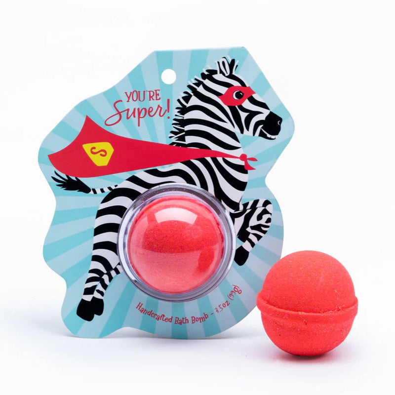 Zebra Bath Bomb-520 Baby & Kids Gifts-Simply Stylish Boutique-Simply Stylish Boutique | Women’s & Kid’s Fashion | Paducah, KY