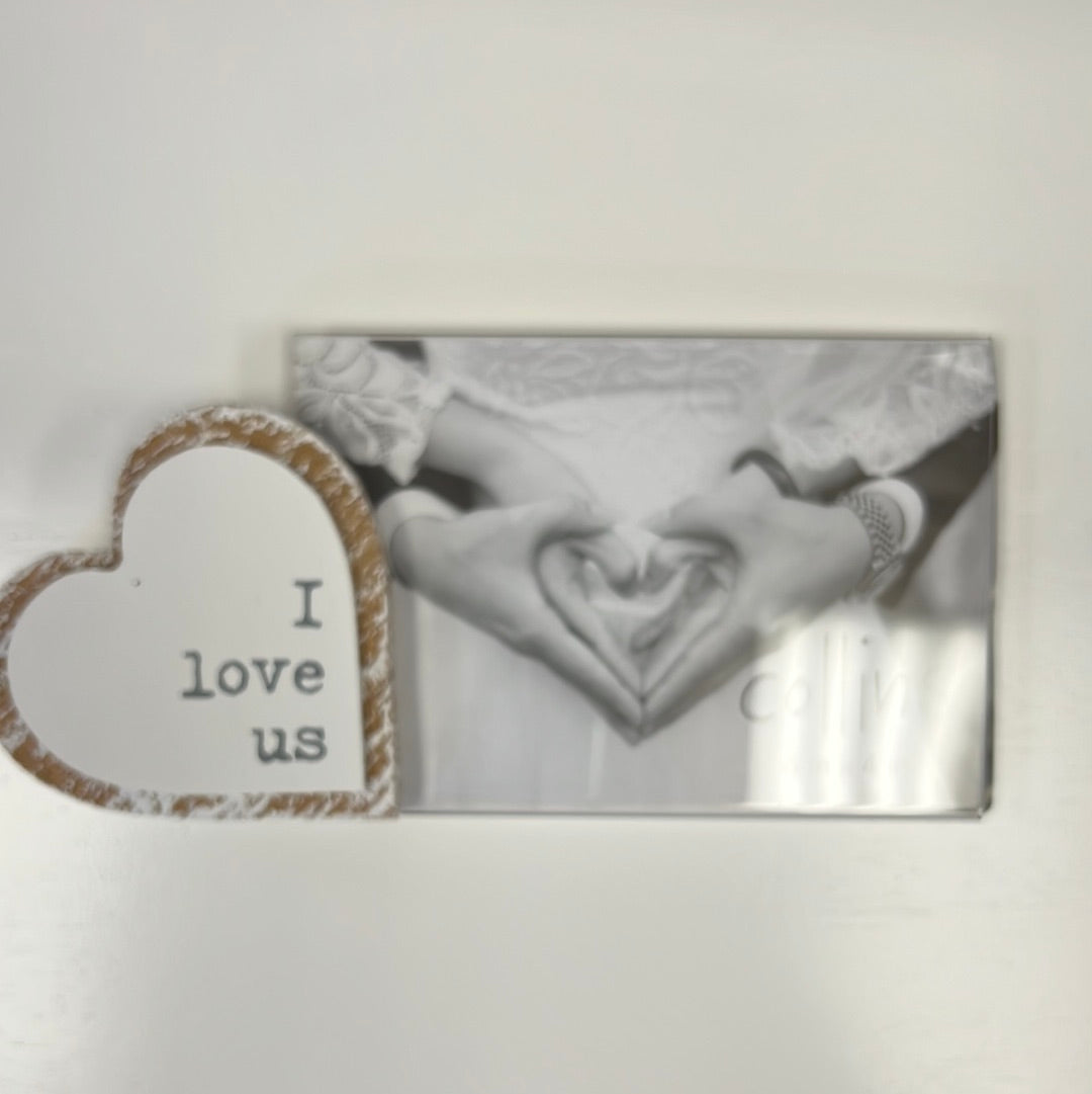 Love Us Photo Frame-510 General Gifts-Simply Stylish Boutique-Simply Stylish Boutique | Women’s & Kid’s Fashion | Paducah, KY