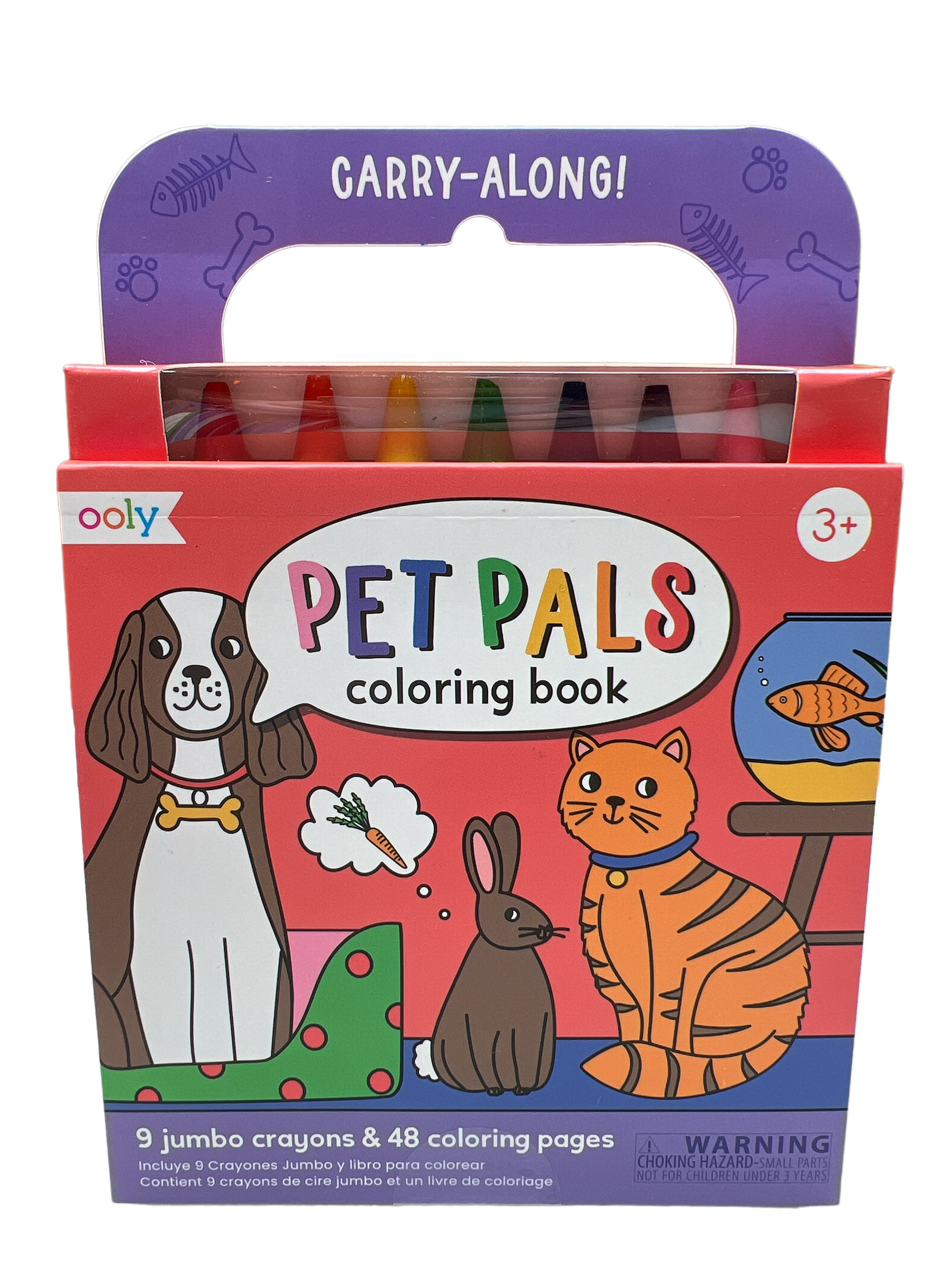 Carry Along Crayon & Coloring Book - Pet Pals-520 Baby & Kids Gifts-Simply Stylish Boutique-Simply Stylish Boutique | Women’s & Kid’s Fashion | Paducah, KY