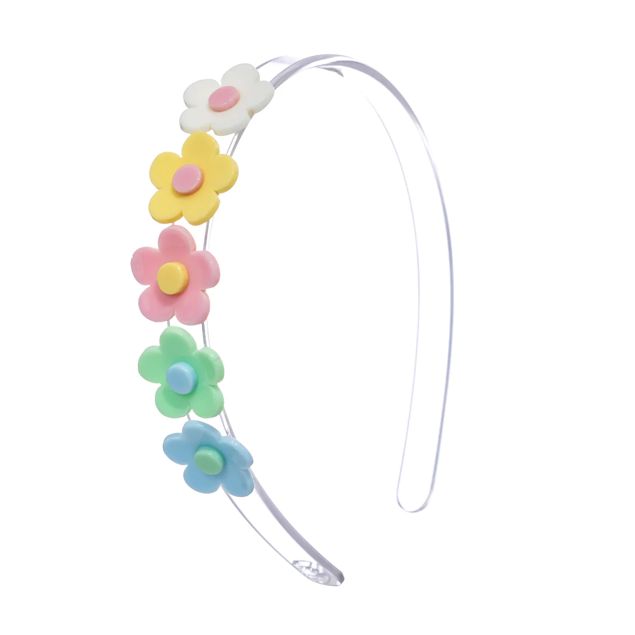 Multi Flowers Pastel Headband-520 Baby & Kids Gifts-Simply Stylish Boutique-Simply Stylish Boutique | Women’s & Kid’s Fashion | Paducah, KY